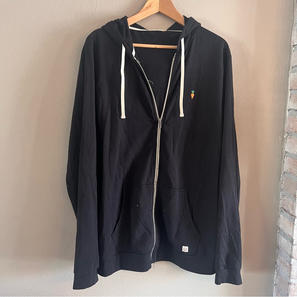 Marine Layer Embroidered Carrot Hoodie View 2